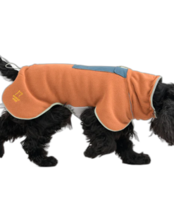 Woolly Wolf Fleece Pullover Terracotta 4