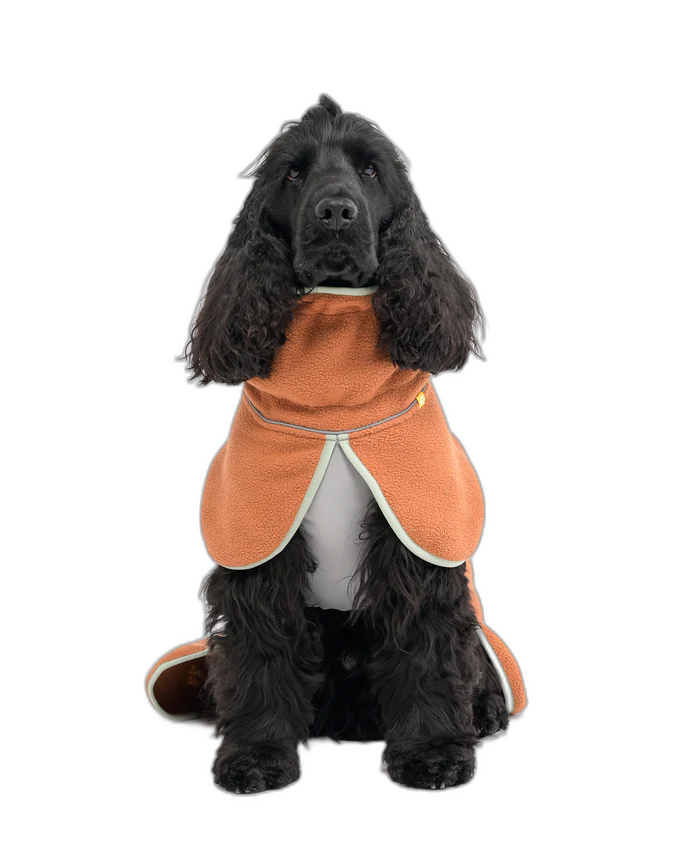 Woolly Wolf Fleece Pullover Terracotta 5