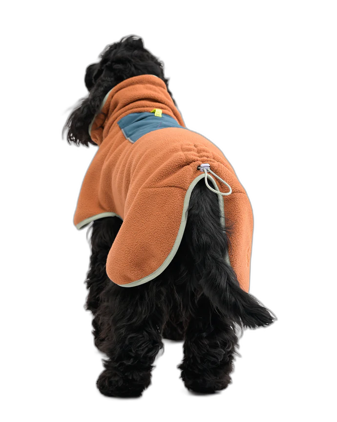 Woolly Wolf Fleece Pullover Terracotta 6