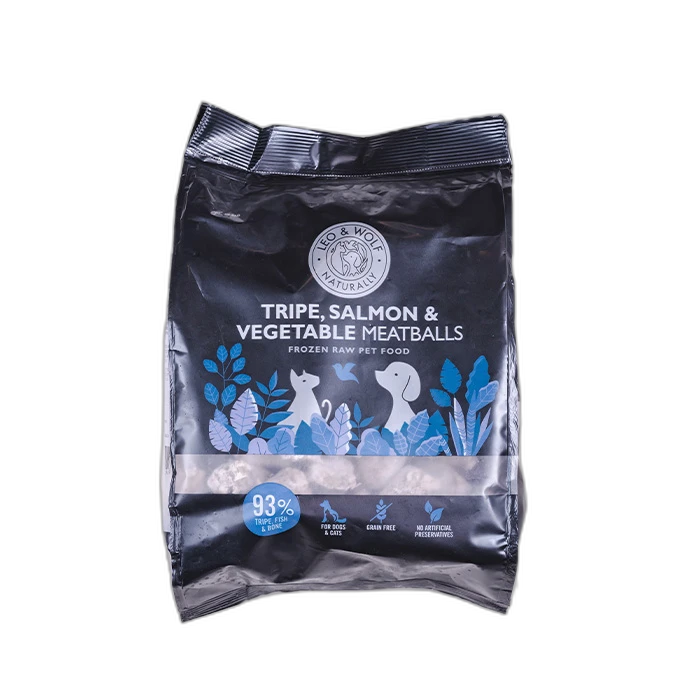 Leo Wolf Tasakaalustatud Toortoit Koertele Veisemao Lohe Ja Koogivilja Pallid.webp