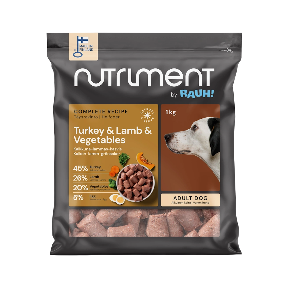 Nutriment By Rauh Kalkun Lammas Koogivili 1kg.webp