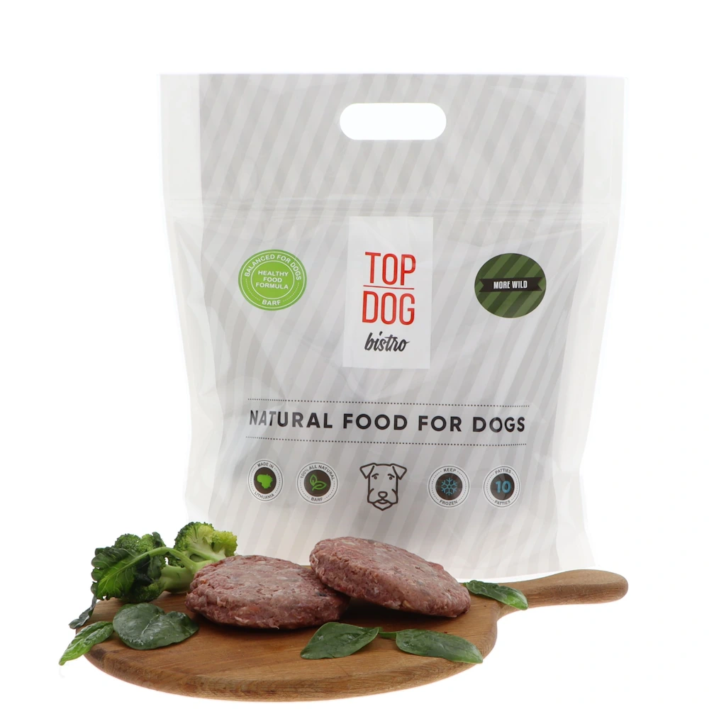 Top Dog Taisvaartuslik Toortoit Koertele More Wild 2023.webp