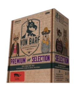 Von Barf Tasakaalustatud Toortoit Koertele Premium Selection Game.webp