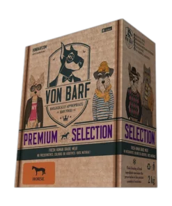Von Barf Tasakaalustatud Toortoit Koertele Premium Selection Horse.webp