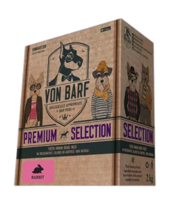Von Barf Tasakaalustatud Toortoit Koertele Premium Selection Rabbit.webp