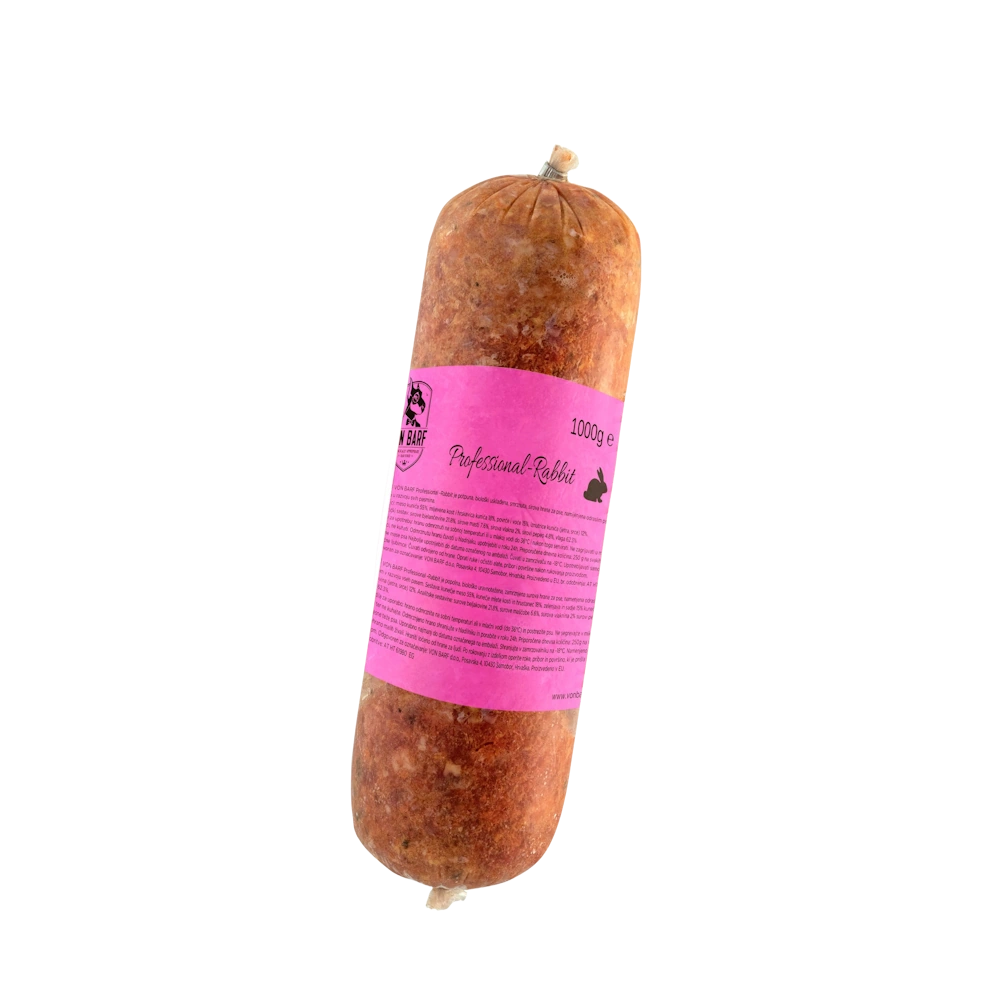 Von Barf Tasakaalustatud Toortoit Koertele Rabbit Professional.webp