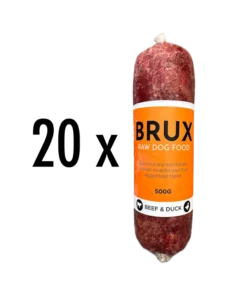 Brux Tasakaalustatud Toortoit Koertele Beef Duck 10kg 2.webp