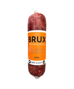 Brux Tasakaalustatud Toortoit Koertele Beef Duck 500g 2.webp